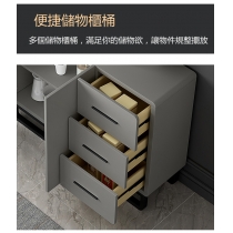 意式氣派系列 白/灰 餐邊櫃 *140/160cm (IS6918)