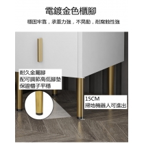 簡約現代輕奢迷你小型床頭櫃 （IS7769)