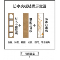 隔斷玄關屏風辦公室客廳遮擋家用座屏*60/70/80/90/100/110/120cm（IS7776）