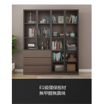 北歐摩登系列 伸縮書台/書櫃一體組合 簡約電腦桌書桌 *70/80cm (IS7800)