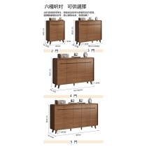 時尚系列 鞋櫃儲物櫃 二門/三門/四門/五門 *80cm/95.5cm/120cm/140cm/160cm/180cm（IS7850）