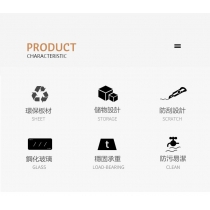 北歐摩登系列  玻璃門書桌電腦枱/書櫃/衣櫃 一體組合80/120/140cm(IS7861)