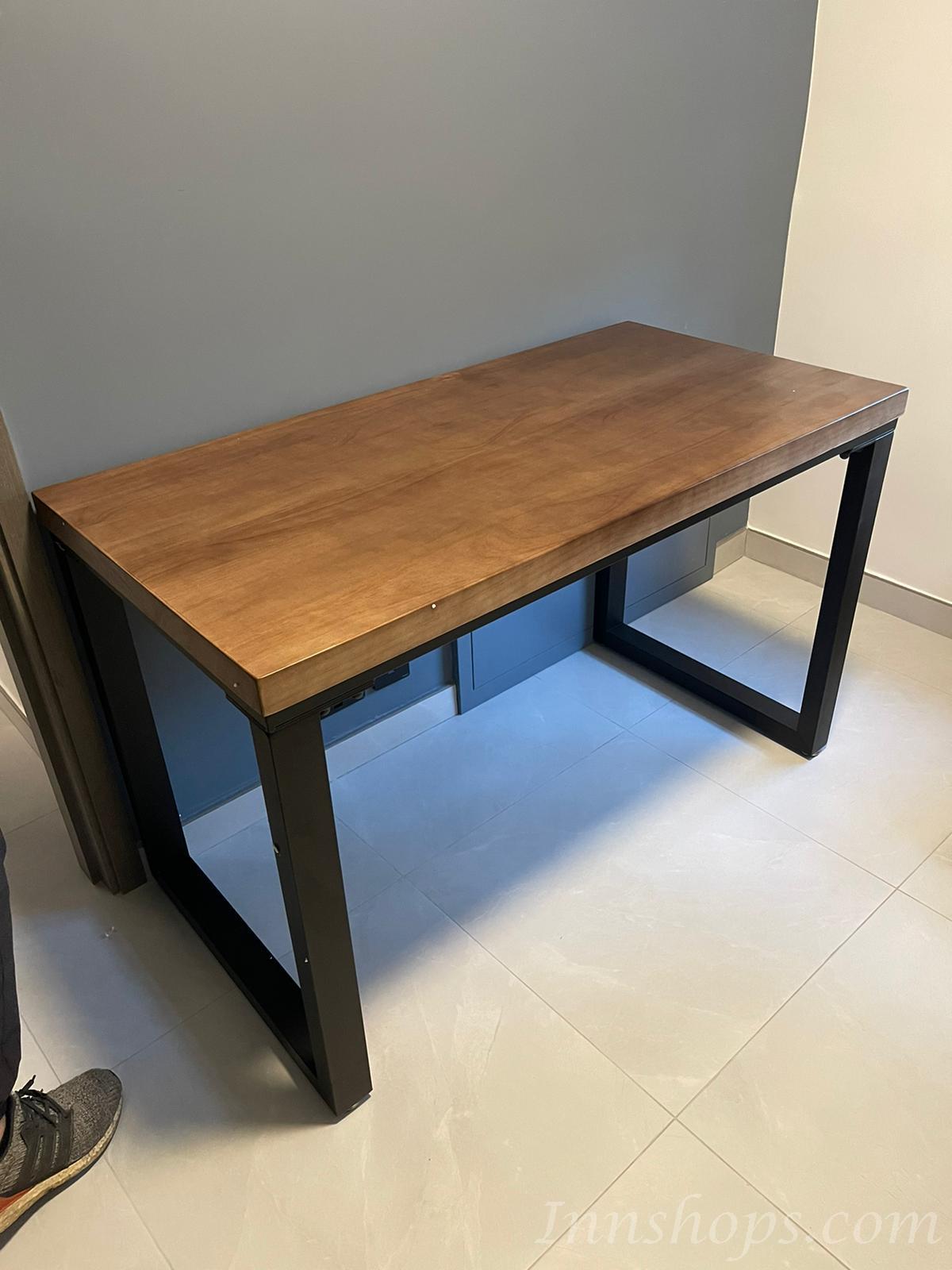 學校傢俱 實木厚身餐枱 書桌可訂造 120cm/130cm/140cm/150cm/160cm/180cm (IS3935)