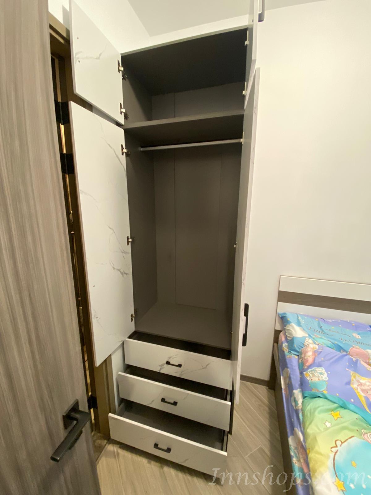 北歐品味系列 ２門/３門衣櫃 40CM/80CM/120CM/200CM/ (IS6660)