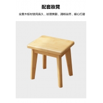 日式實木橡木 梳妝台化妝桌化妝台送妝凳 70cm / 80cm（IS7884）