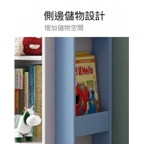 日式橡木學校傢俬兒童風格旋轉置物架 (IS7905)