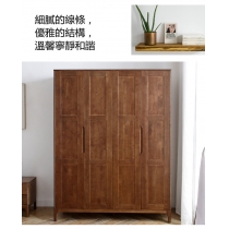 日式全實木橡木衣櫃/加頂櫃 82.5cm/120cm/160cm/200cm（IS7932）