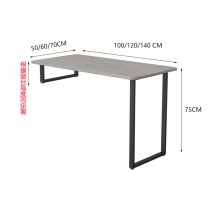 意式岩板輕奢窗台書枱電腦桌寫字枱靠窗桌100cm/120cm/140cm *可自訂呎吋 (IS7939)