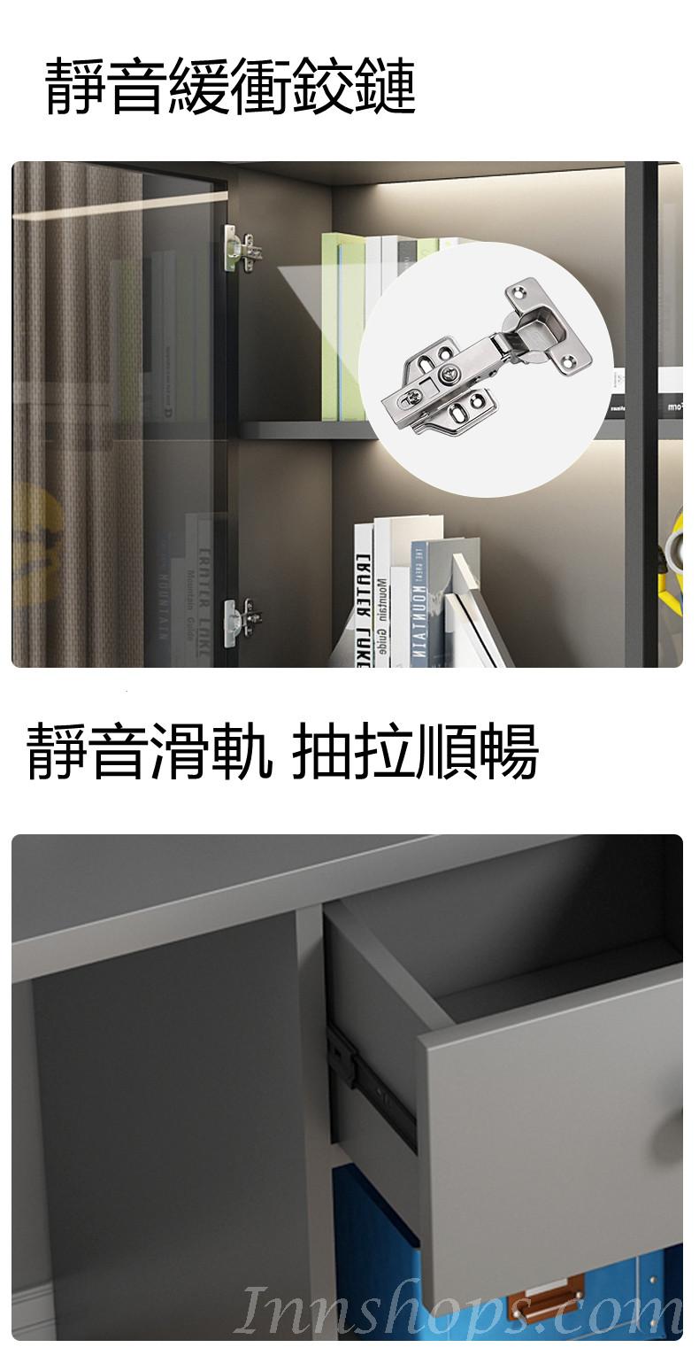 北歐簡約電腦桌 書桌 80cm/100cm/120cm/140cm/160cm (IS7950)