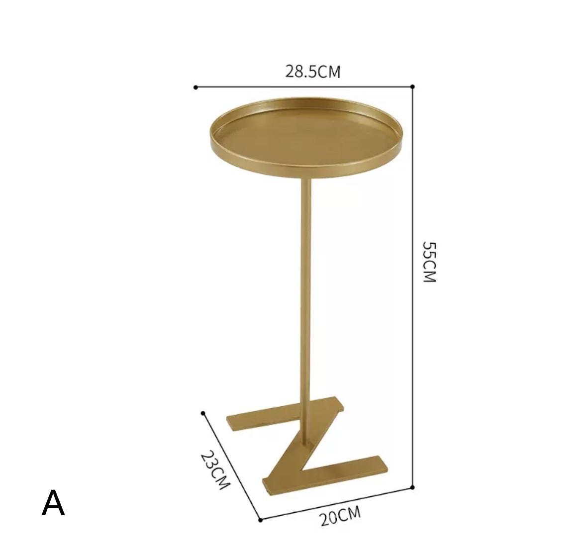 北歐格調系列 簡約字母小茶几 55cm/57cm（IS7979）