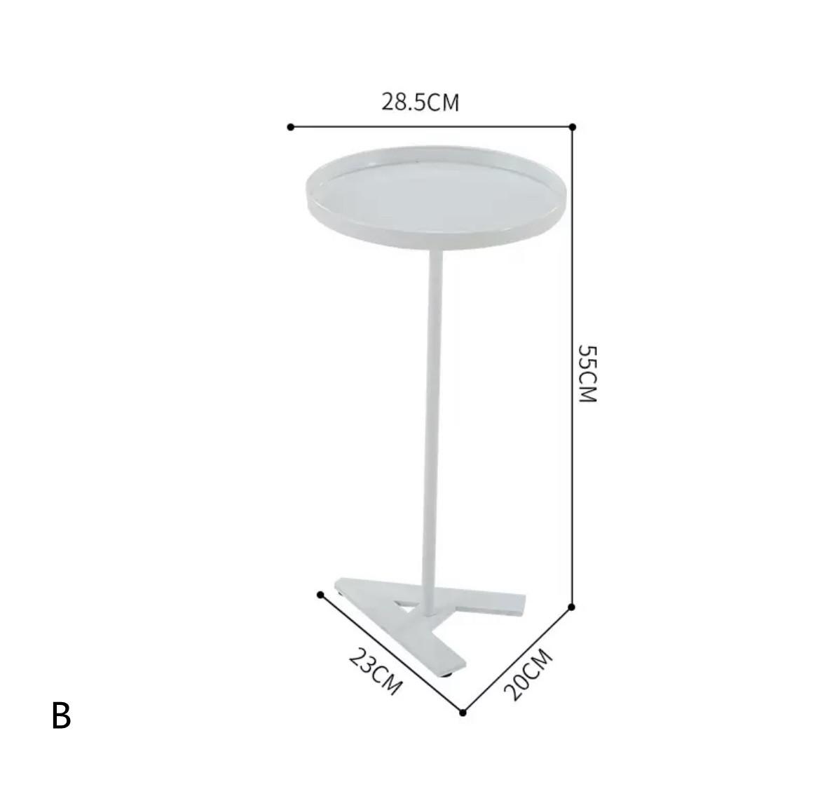 北歐格調系列 簡約字母小茶几 55cm/57cm（IS7979）