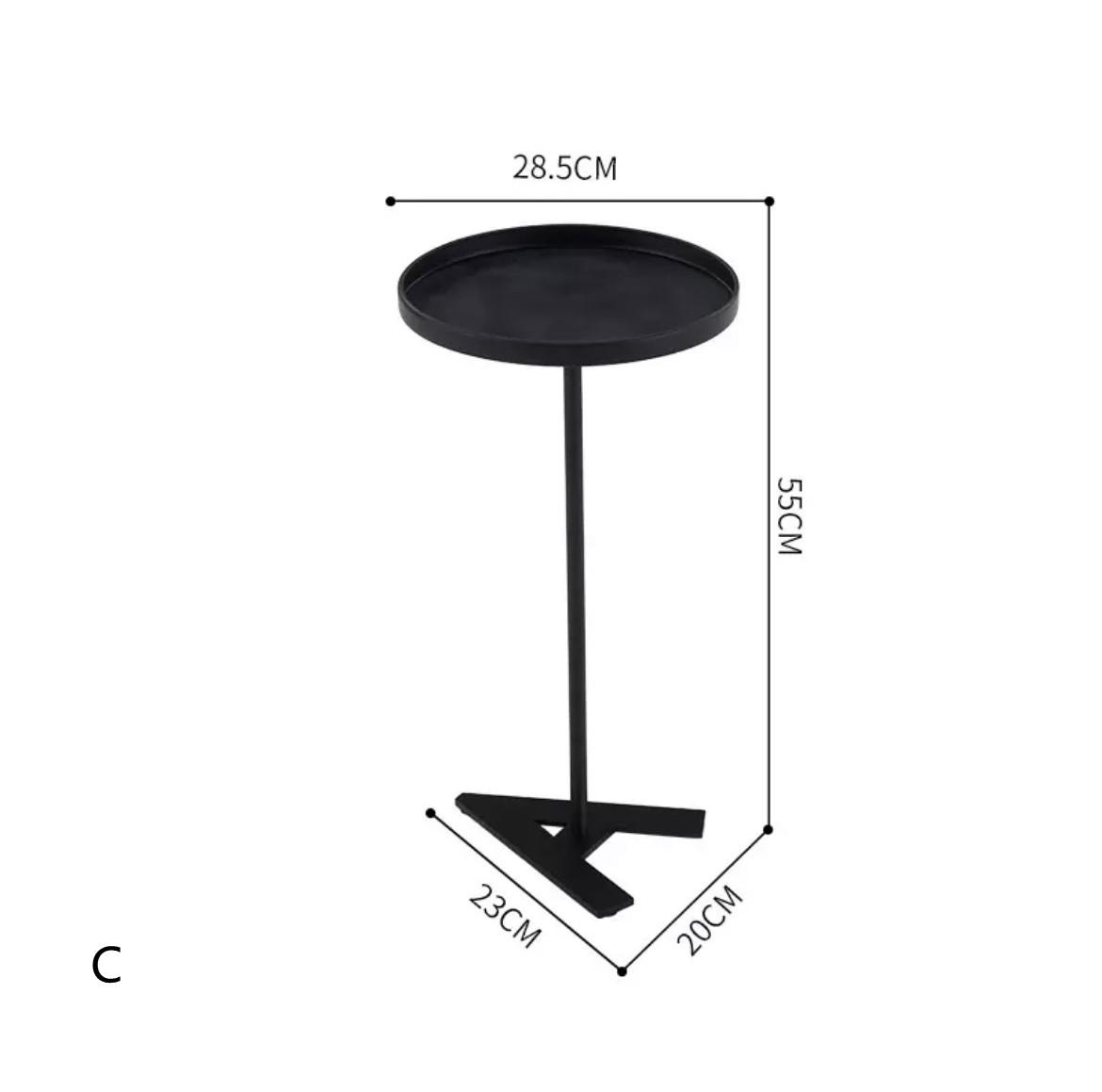 北歐格調系列 簡約字母小茶几 55cm/57cm（IS7979）