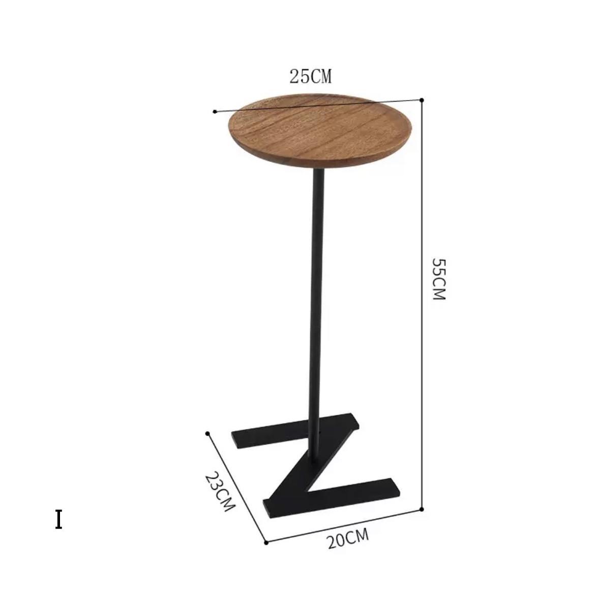 北歐格調系列 簡約字母小茶几 55cm/57cm（IS7979）