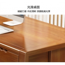 中式實木書桌學習桌 電腦桌學生桌椅 家用寫字桌椅套裝 140cm (IS1959)