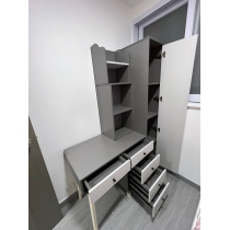 北歐格調系列 書枱梳妝台衣櫃系列 伸縮*120/140cm (IS2079)