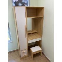 北歐品味系列 單門衣櫃梳妝枱組合 90cm/130cm (IS6763)