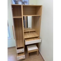 北歐品味系列 單門衣櫃梳妝枱組合 90cm/130cm (IS6763)