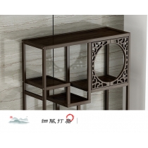 楠竹系列中式屏風置物架 82cm/100cm (IS7965)