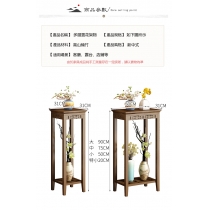 楠竹系列 花架置物架 多層花盆架20cm/50cm/75cm/90cm(IS7969)