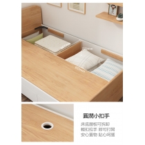北歐格調系列 單人床/雙人床 小朋友床 100cm/120cm/150cm(不包床褥)（IS7970）
