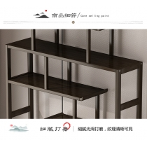 楠竹系列 新中式簡約門廳櫃 玄關櫃 古董擺件展示架 書架(175cm/200cm)*(80cm/100cm)(IS7971)