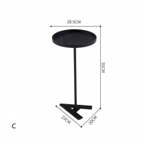 北歐格調系列 簡約字母小茶几 55cm/57cm（IS7979）