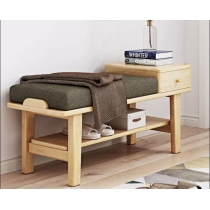 日式橡木系列 簡約換鞋凳 100cm（IS7993）