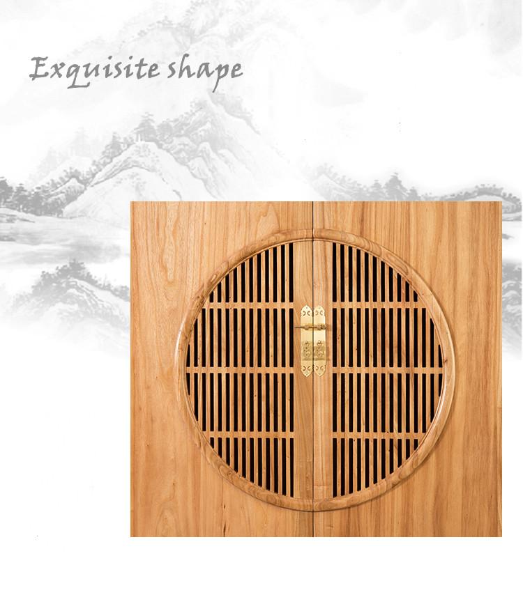 中式老榆木衣櫃 實木家具100cm  (IS0159)