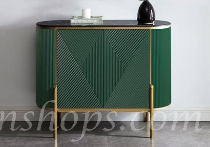 Italian style 餐邊櫃 玄關櫃進門入戶客廳大理石隔斷櫃 100cm/120cm/150cm(IS0022)