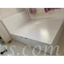 訂造 油壓床+3櫃桶+床頭櫃*可自訂呎吋 (不包床褥)(IS7671)