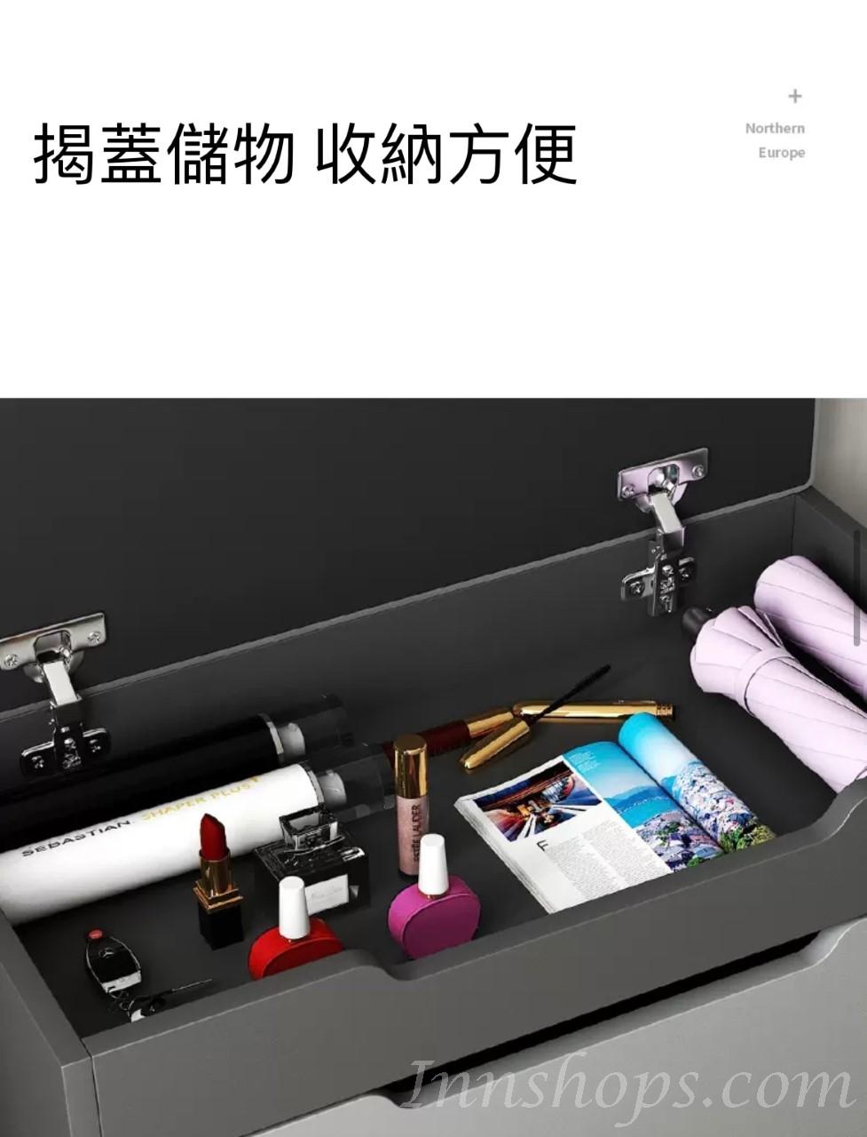 北歐系列儲物換鞋凳*40cm/60cm/80cm (IS7998)