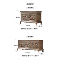 Southeast Asian Style 泰式風格 電視櫃 地櫃102cm/150cm (IS0297)