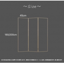 輕奢藝術屏風 鋁合金邊框 隔斷家用客廳折疊移動遮擋屏風 135cm (IS0396)