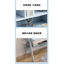 日式實木橡木 學校傢俬兒童可升降 寫字桌椅套裝 100cm/120cm (IS8025)