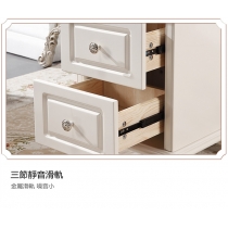 田園象牙白實木窄小收納櫃 抽屜櫃  15cm / 20cm / 25cm / 30cm / 35cm / 40cm / 45cm / 50cm (IS8026)