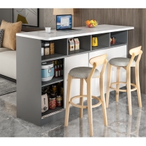 時尚家用 廚房玄關隔斷櫃 餐邊櫃 多功能置物架 80cm/ 100cm/ 120cm/ 140cm/ 160cm(IS8027)