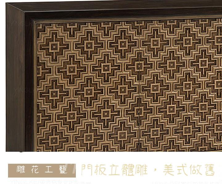 Neoclassical 新古典 電視櫃 玄關櫃 實木餐邊櫃門廳櫃 80cm/120cm/140cm/160cm/180cm/200cm(IS0063)