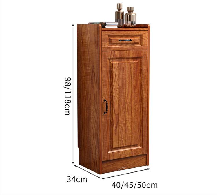 時尚系列 窄款小戶型迷你小鞋櫃 收納單門櫃*98cm/118cm (IS8087)