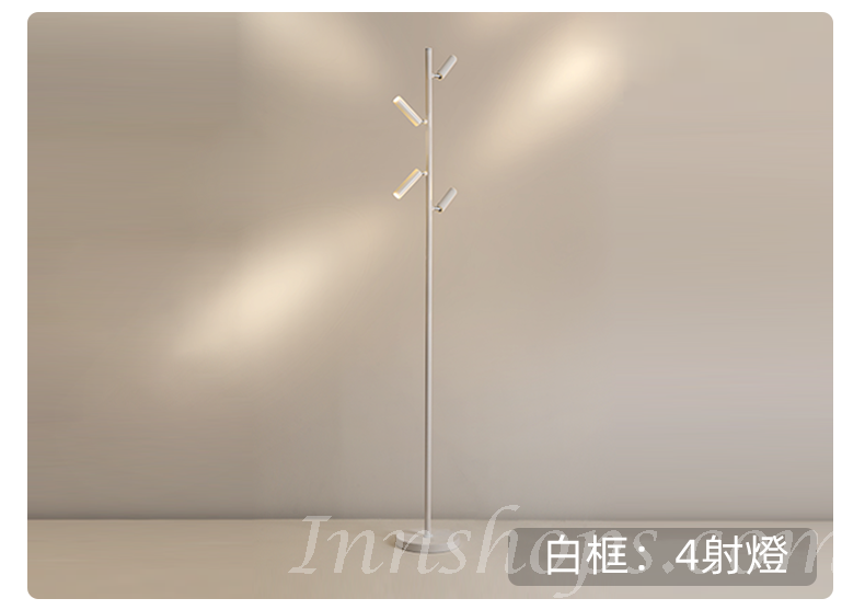 創意落地燈led現代簡約個性衣帽架客廳燈主臥室燈衣帽間燈具燈飾(IS8100)