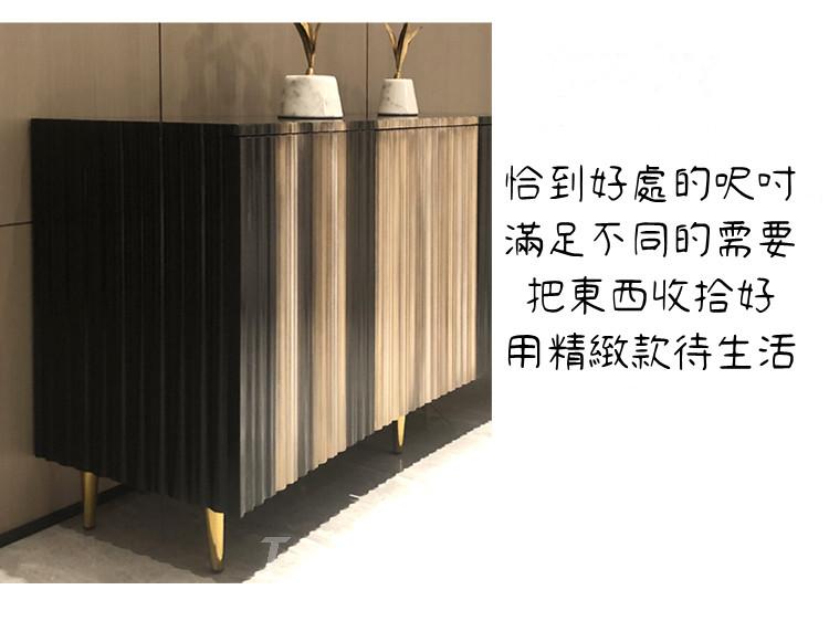 Neoclassical 新古典 輕奢玄關櫃 後現代 儲物櫃 別墅客廳邊櫃 80cm/100cm/120cm/150cm/180cm/200cm(IS0073)