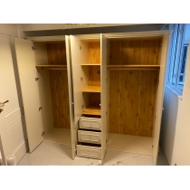 法式貴族實木系列 5門衣櫃 182cm/222cm (IS5064)