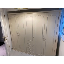 法式貴族實木系列 5門衣櫃 182cm/222cm (IS5064)