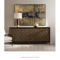 Neoclassical 新古典 電視櫃 玄關櫃 實木餐邊櫃門廳櫃 80cm/120cm/140cm/160cm/180cm/200cm(IS0063)