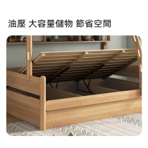 兒童皇國 全實木碌架床 屋仔碌架床 120cm/135cm/150cm(不包床褥) (IS8035)