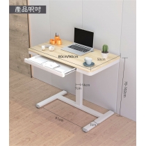 升降電腦枱 簡易可移動站立式書枱 80cm/90cm (IS8038)