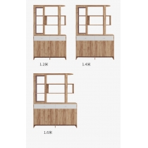 北歐摩登 屏風櫃 玄關櫃鞋櫃 屏風酒櫃隔斷雙面置物架實木櫃*80cm/100cm/120cm/140cm/160cm (IS8058)