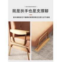 北歐梳化床可折疊兩用 單人雙人 小戶型客廳書房梳化椅68cm/80cm/100cm/120cm(IS8063)