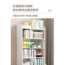 田園純白.象牙白系列 實木書架 兒童書櫃儲物櫃 收納櫃60cm/80cm(IS8064)
