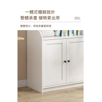 田園純白.象牙白系列 實木書架 兒童書櫃儲物櫃 收納櫃60cm/80cm(IS8064)