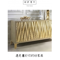 Neoclassical 新古典實木客廳電視櫃 後現代裝飾玄關櫃 實木餐邊櫃80cm/90cm/120cm/140cm/160cm/180cm/200cm (IS0068)